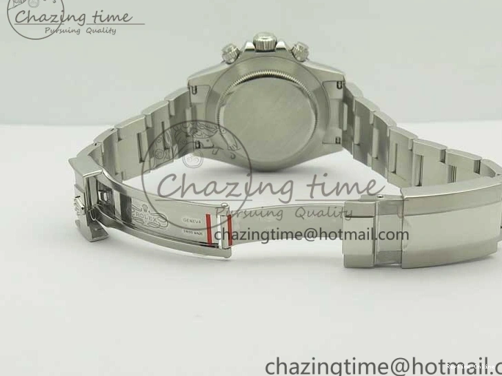 0412 Daytona 116520 ARF 1:1 Best Edition 904L SS Case and Bracelet White Dial A4130 Super Clone V Neat 3419